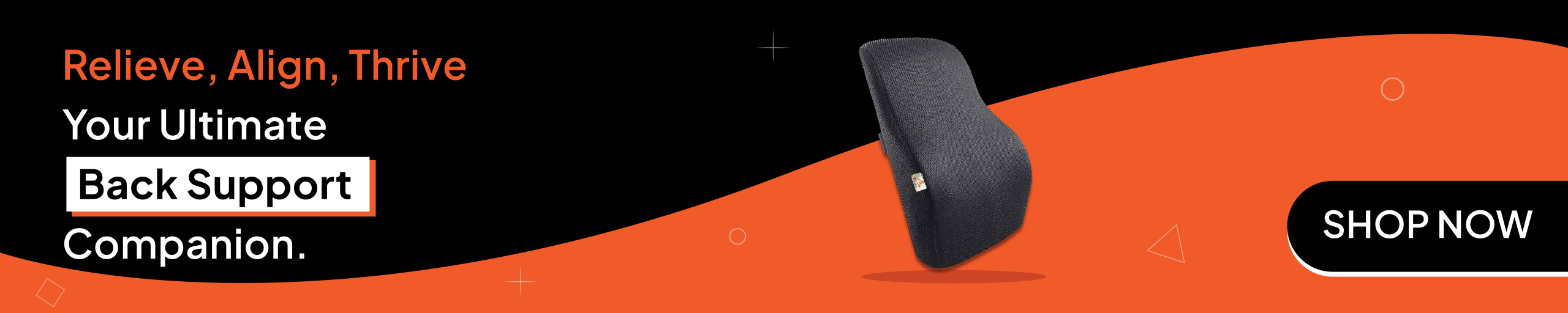 memory foam back support cushion